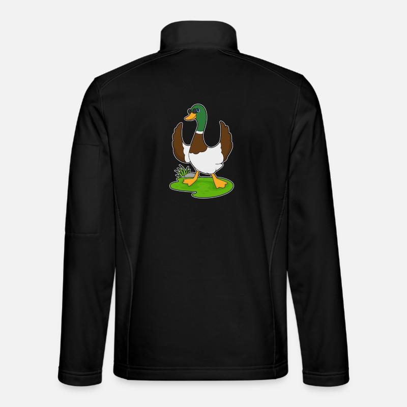 Duck Sunglasses - Unisex Softshell Jacket - black