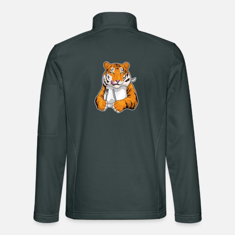 Tiger Cutlery Cooking Kitchen Unisex Softshell Jacket
