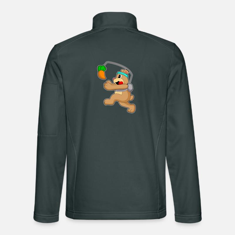 Bear Carrot Unisex Softshell Jacket