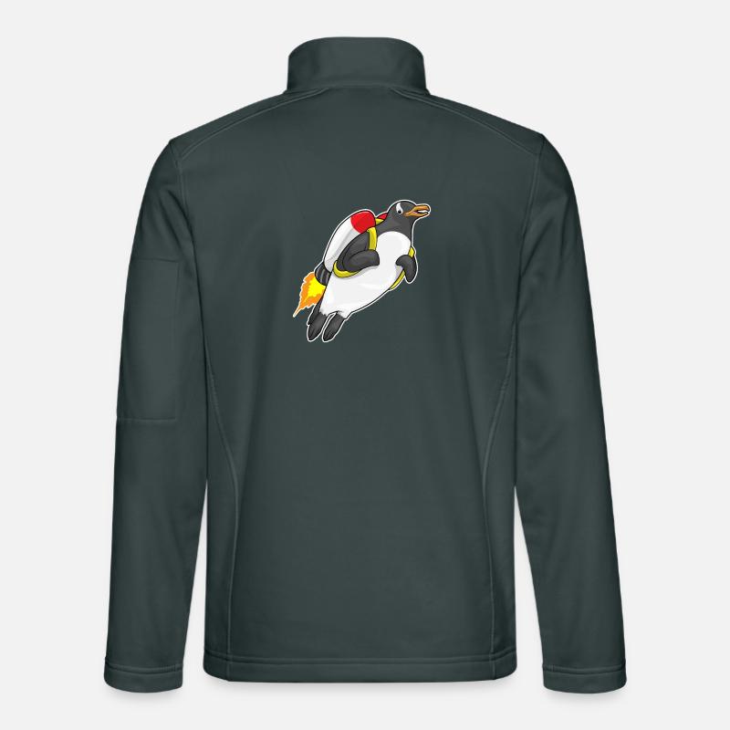 Pinguin Jetpack Unisex Softshelljacke