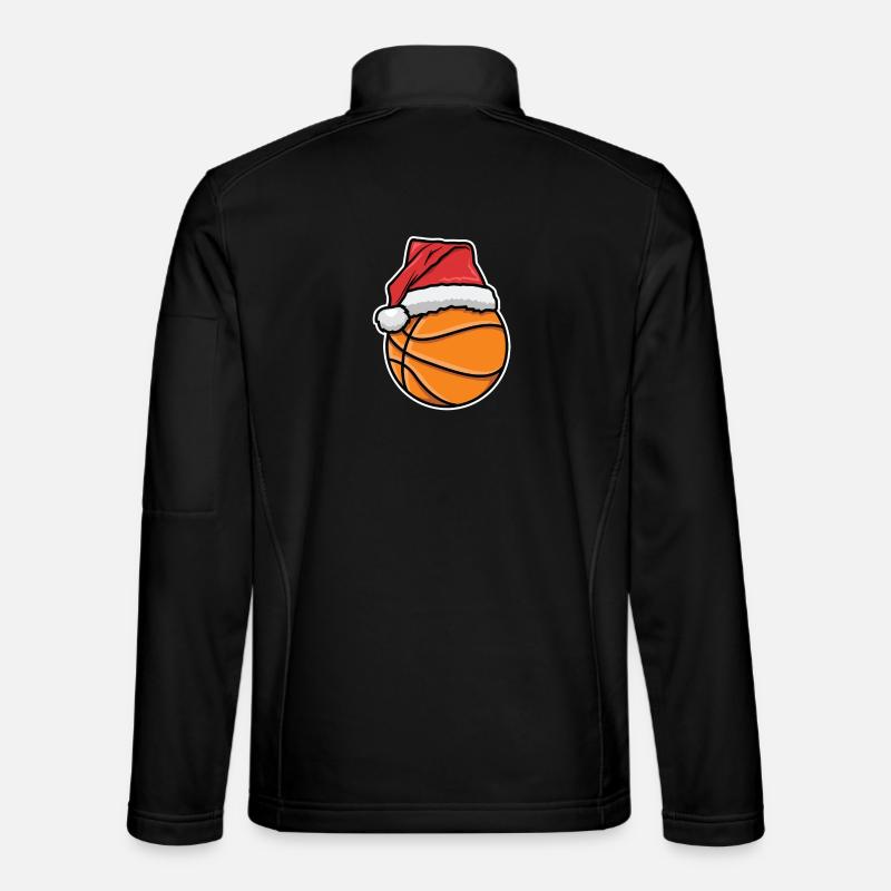 Basketball player Xmas - Unisex Softshell Jacket - black