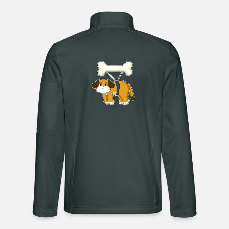 Dog Bones Unisex Softshell Jacket