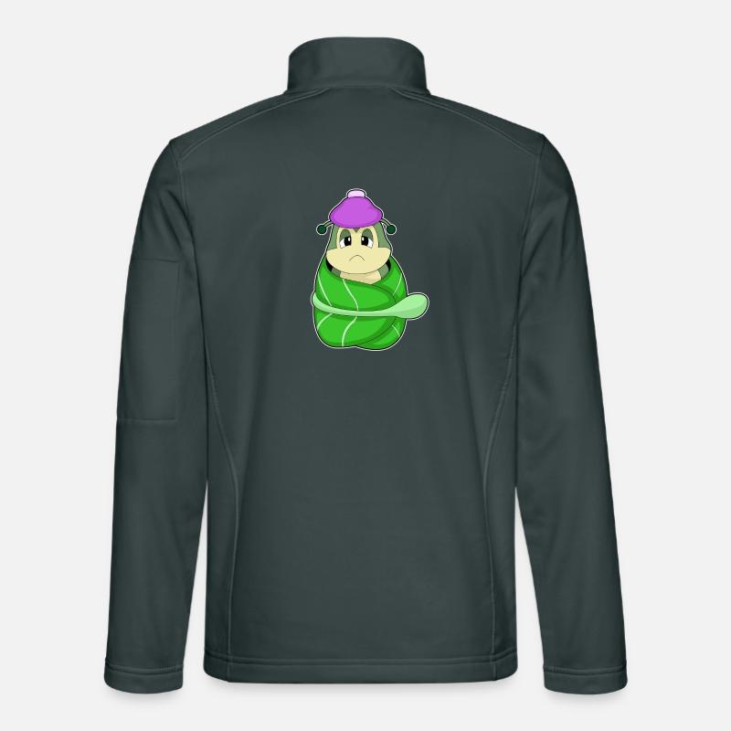 Raupe Wärmflasche Unisex Softshelljacke