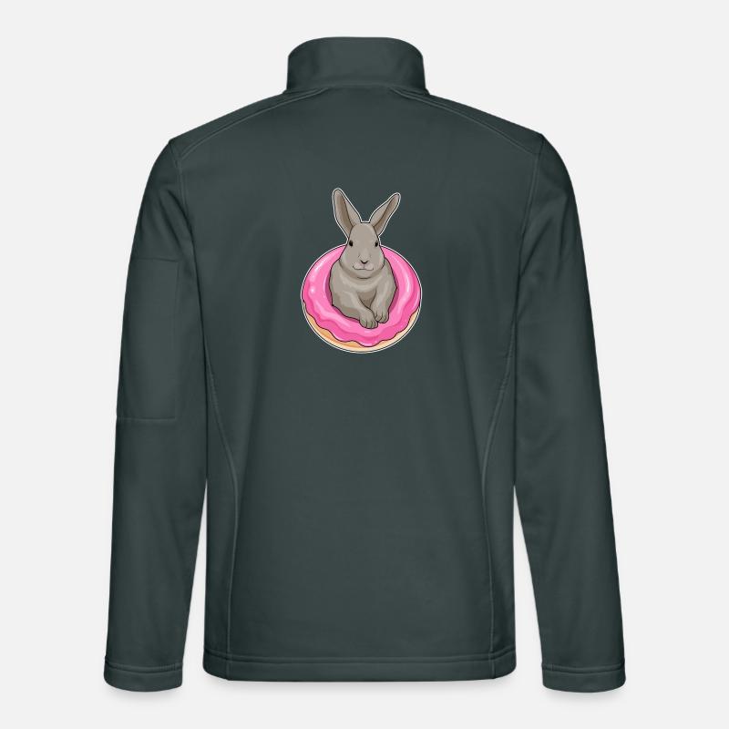 Rabbit Donut Unisex Softshell Jacket