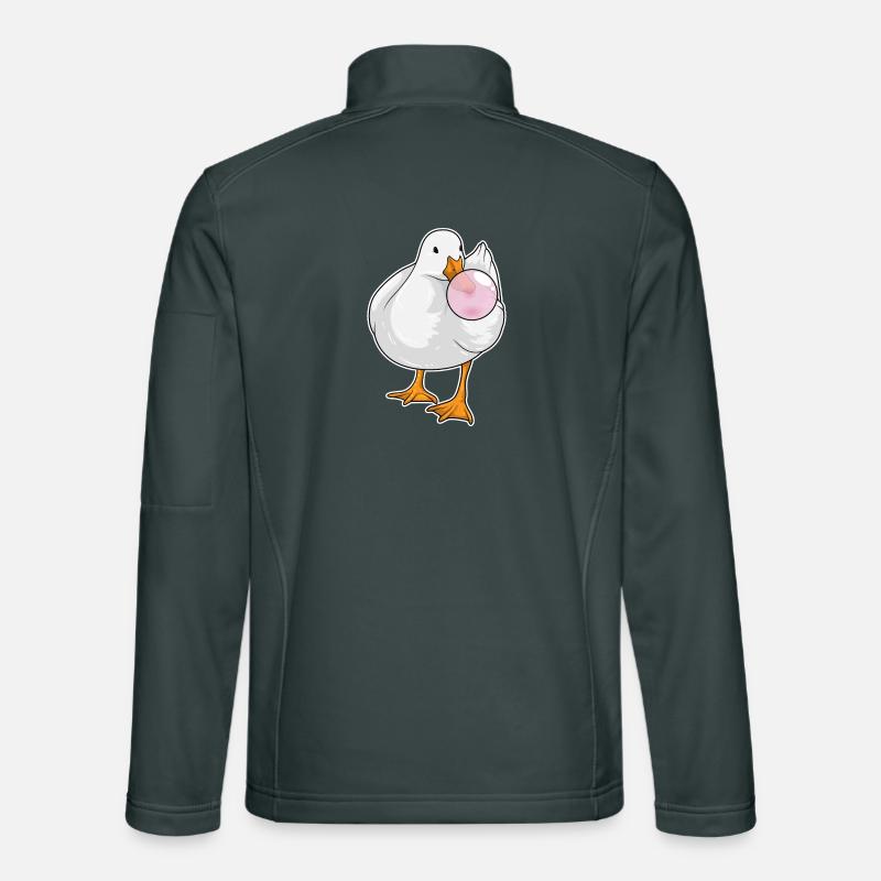 Gomme à mâcher de canard Veste en tissu softshell Unisexe