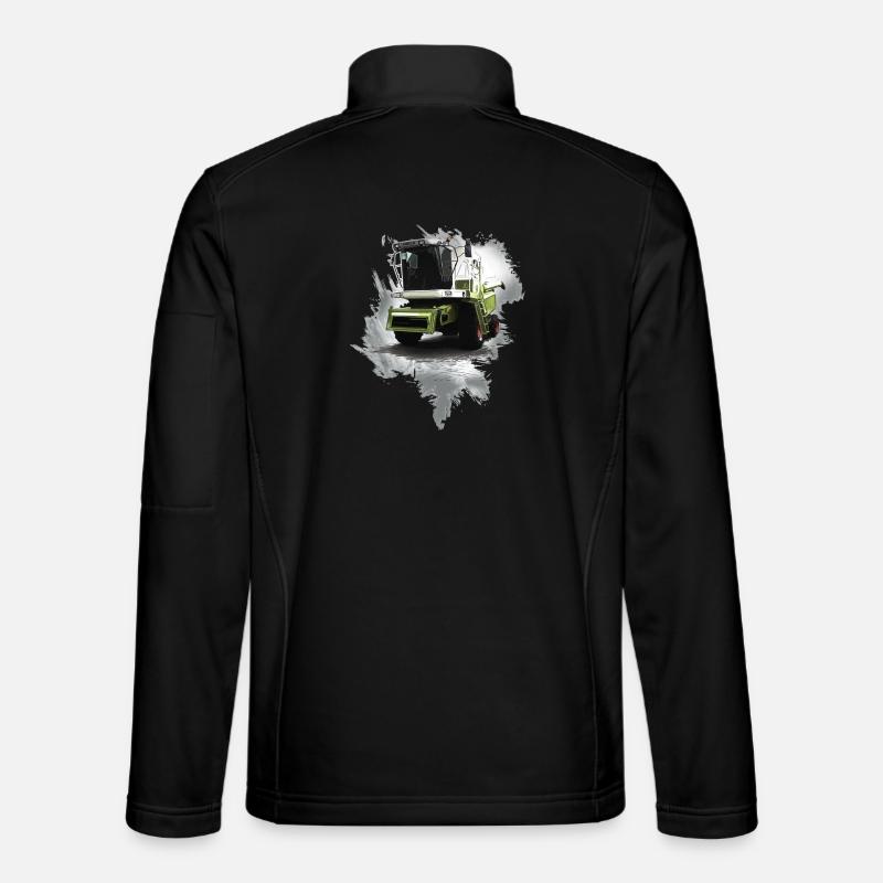 Combiner - Veste en tissu softshell Unisexe - noir