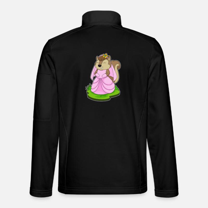 Eichhörnchen Braut Schleier Hochzeit Unisex Softshelljacke