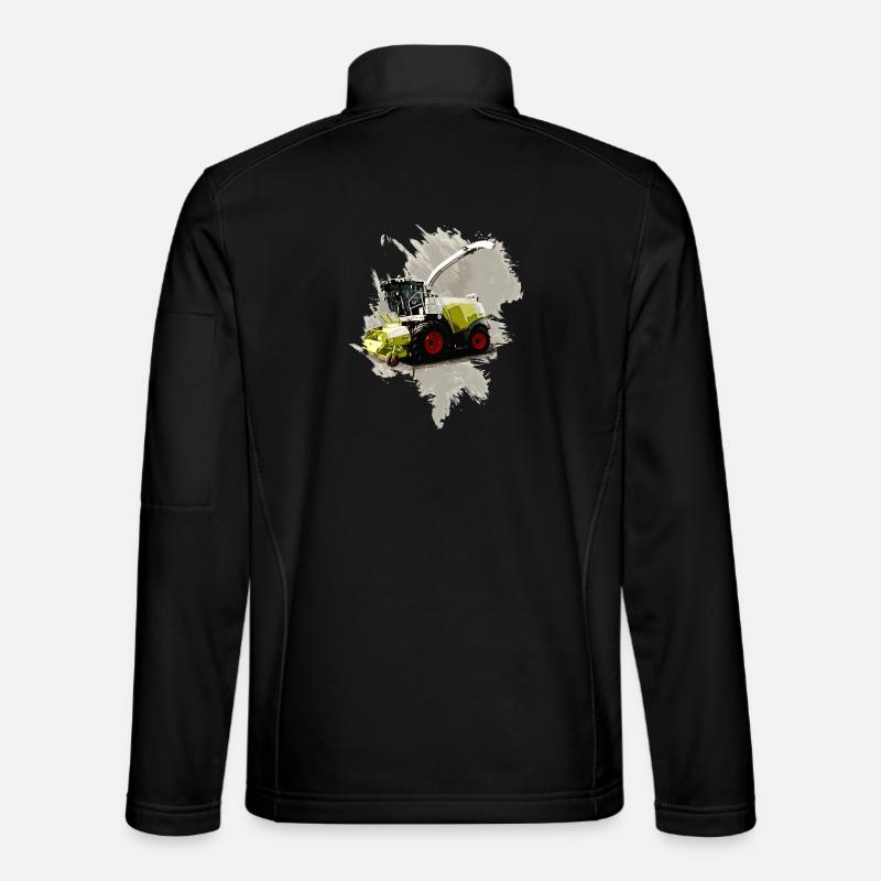 Combine Harvester Claas LEXION 8700 - Unisex Softshell Jacket - black