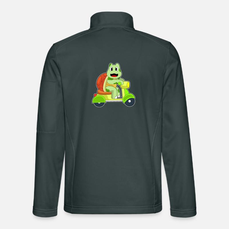 Schildkröte Motorroller Unisex Softshelljacke