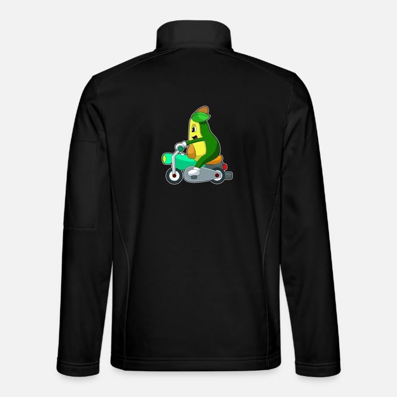 Avocado Motorrad - Unisex Softshelljacke - Schwarz