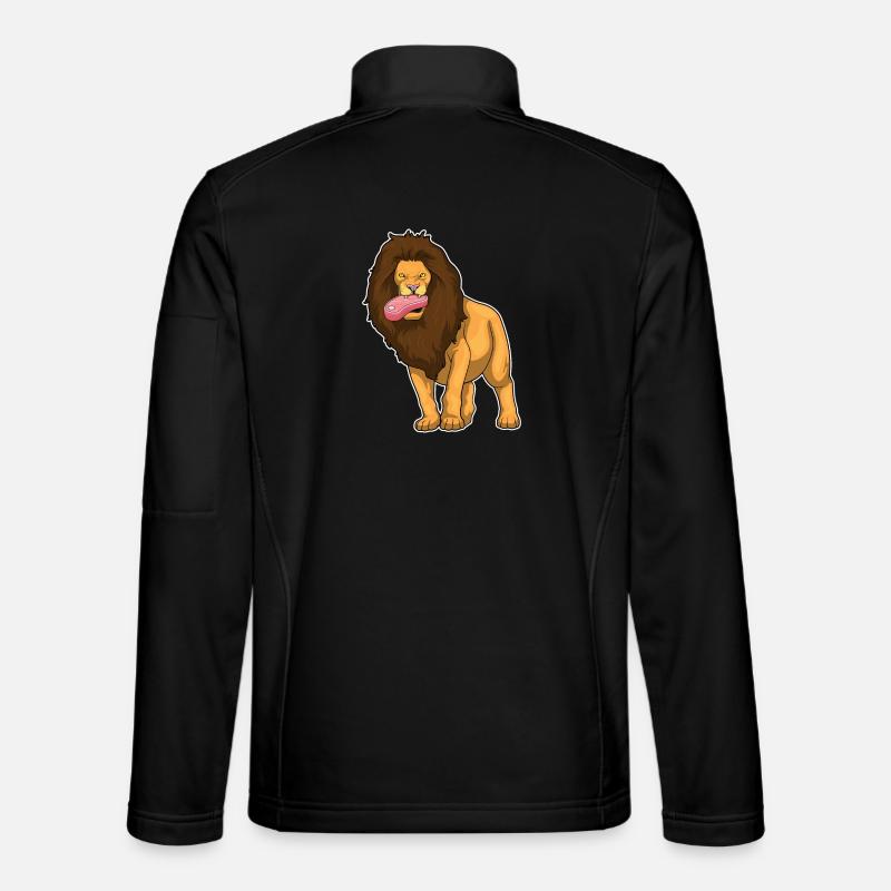 Lion Meat - Unisex Softshell Jacket - black