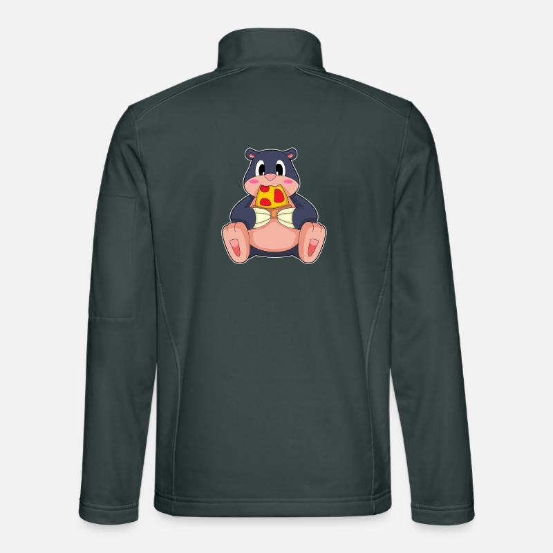 Mole Pizza Unisex Softshell Jacket