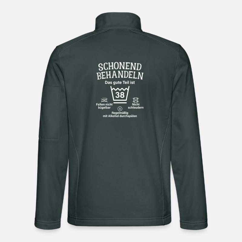 38. Geburtstag Schonend Behandeln 38 Teil Ist 38 Unisex Softshelljacke