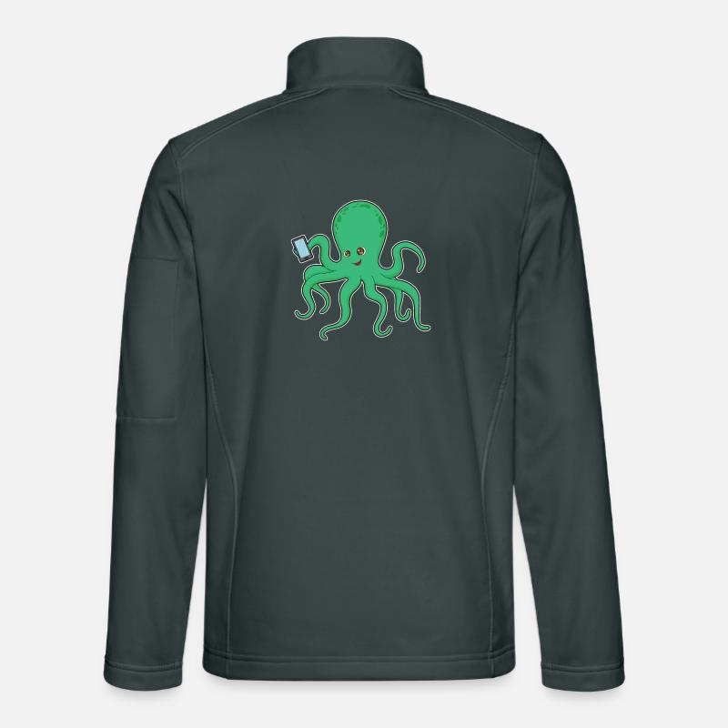 Octopus Mobile Veste en tissu softshell Unisexe