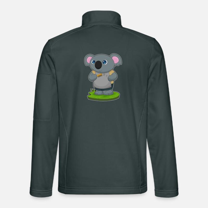 Koala Coiffeur Ciseaux Peigne Veste en tissu softshell Unisexe
