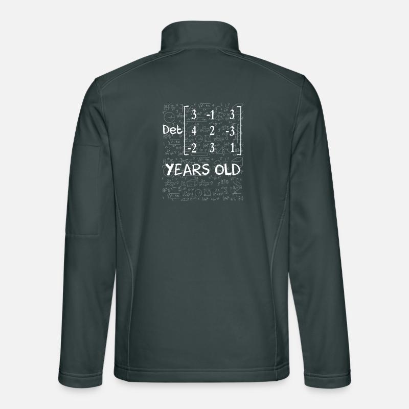 79e anniversaire 79 ans déterminant de matrice Veste en tissu softshell Unisexe