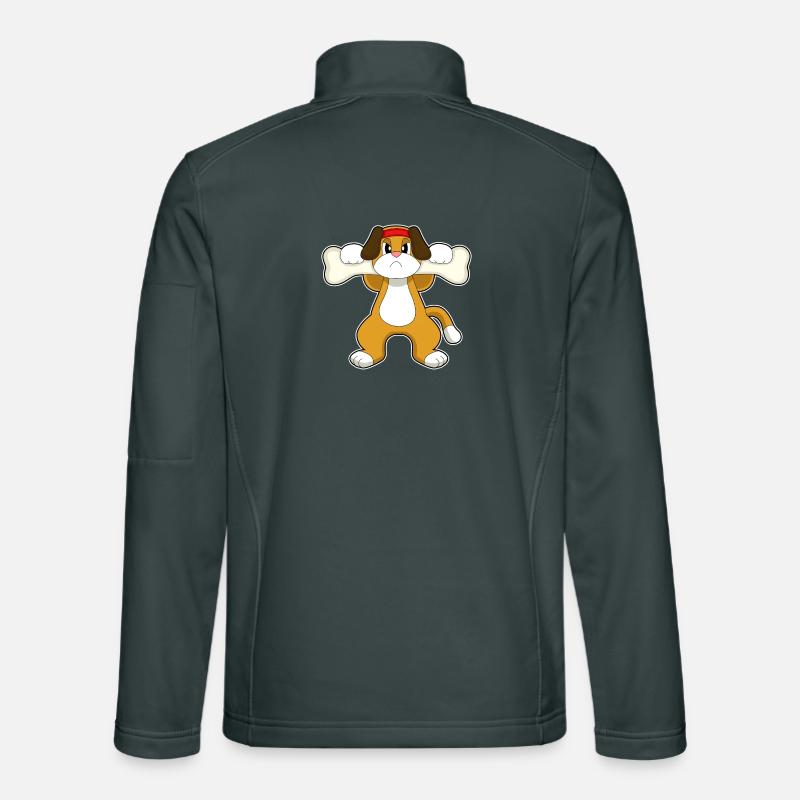 Dog Bones Unisex Softshell Jacket