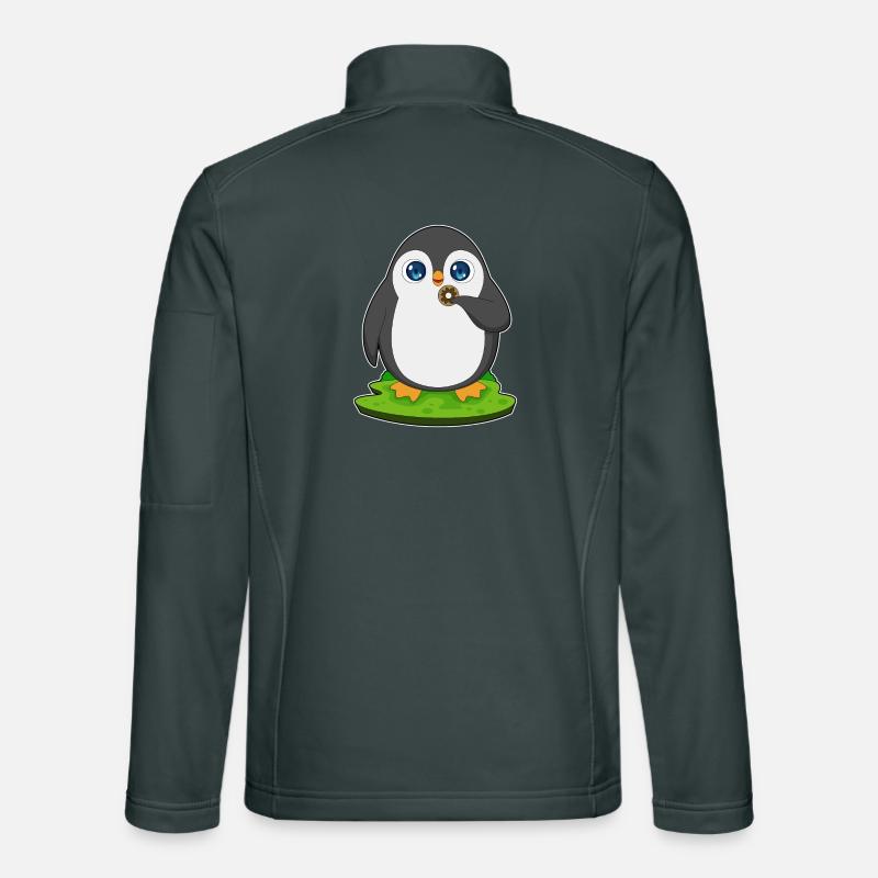 Donut pingouin Veste en tissu softshell Unisexe