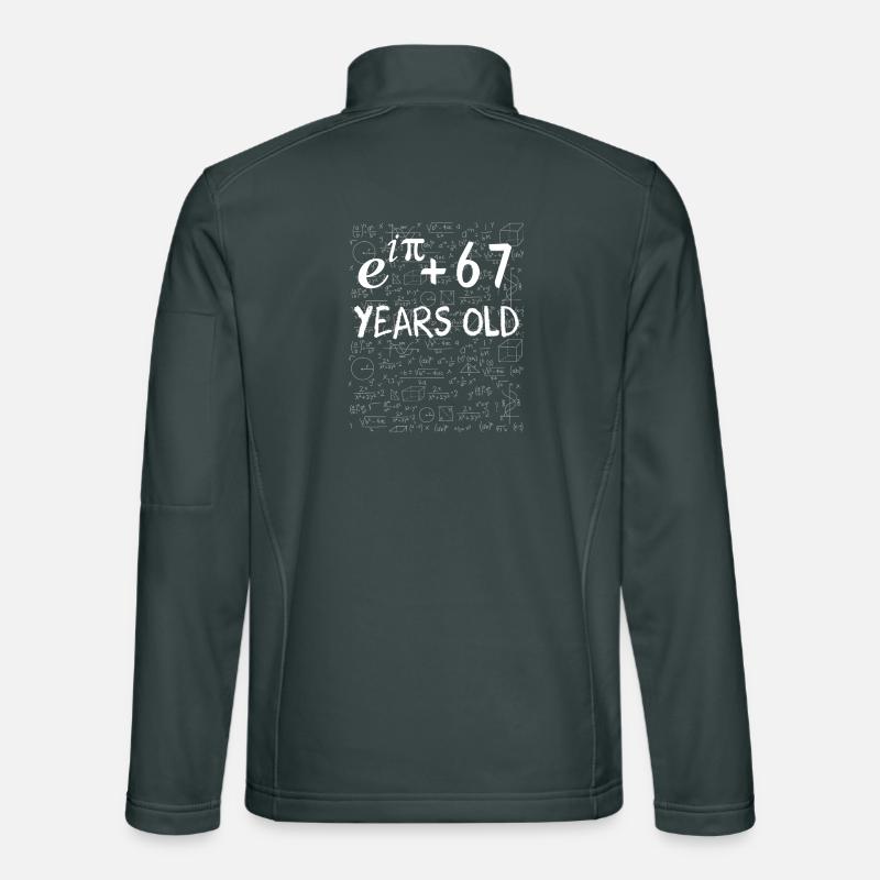 69e anniversaire 69 ans Euler Identité cadeau math Veste en tissu softshell Unisexe