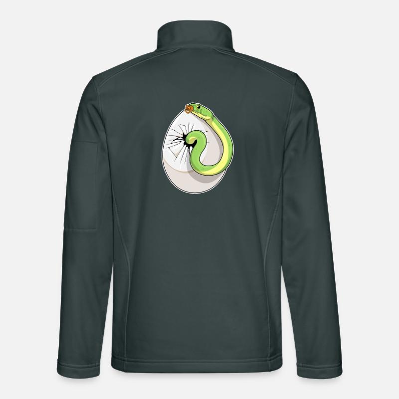 Tétine Serpent Bébé Veste en tissu softshell Unisexe