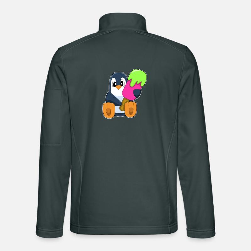 Popsicle pingouin Veste en tissu softshell Unisexe