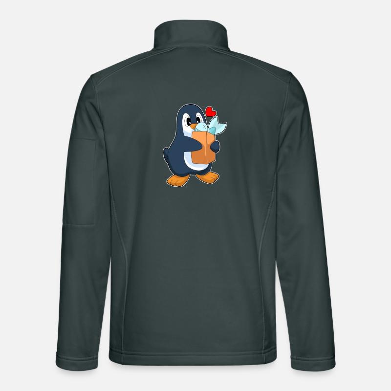 Poisson manchot Veste en tissu softshell Unisexe