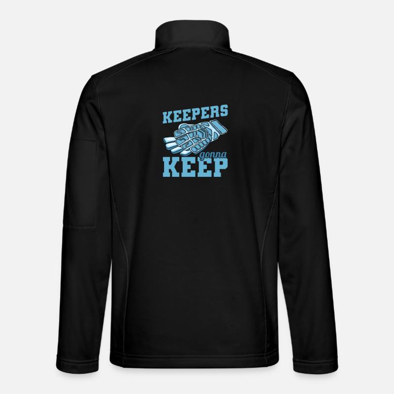 Keepers going to Keep - Unisex Softshell Jacket - black