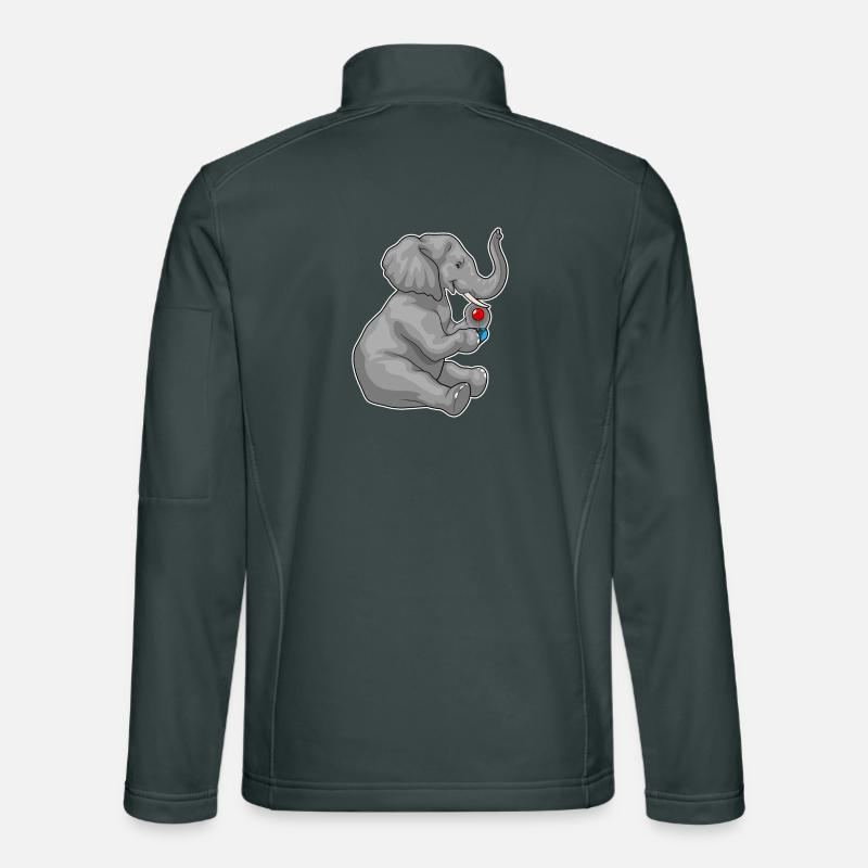 Elefant Gamer Controller Unisex Softshelljacke