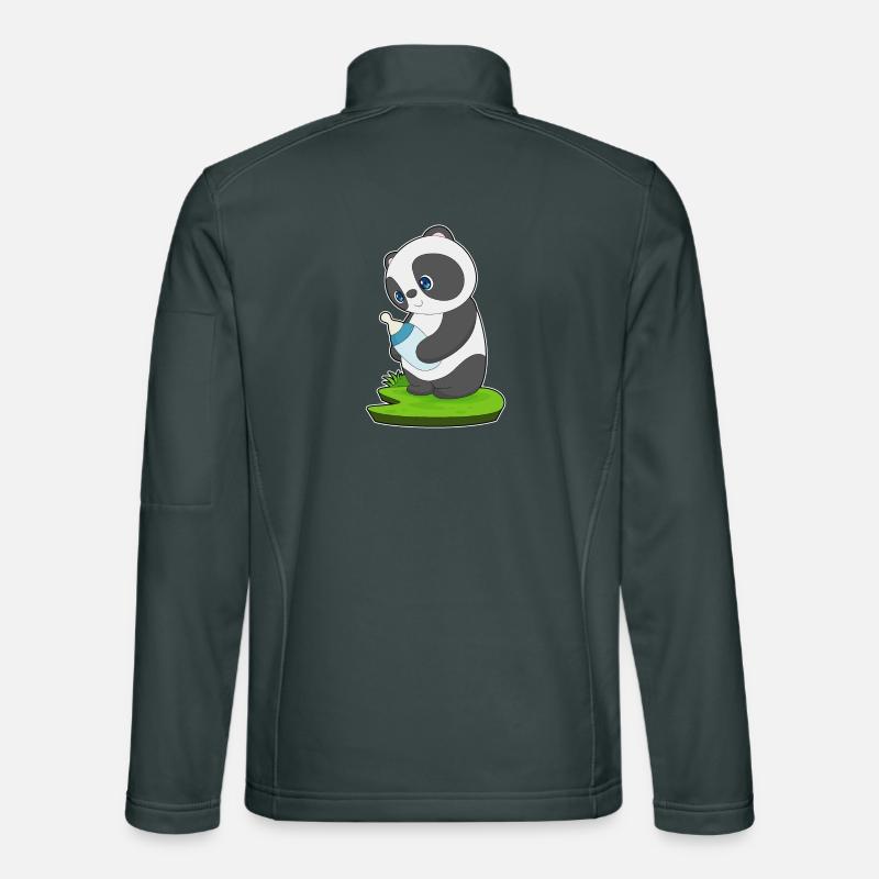 Lait de bébé Panda Veste en tissu softshell Unisexe