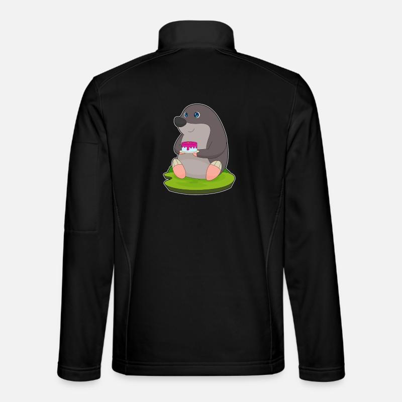 Mole Cake - Unisex Softshell Jacket - black