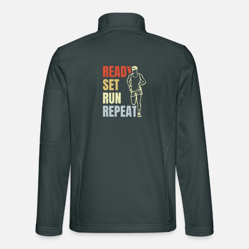 Répétition d’exécution prédéfinie Veste en tissu softshell Unisexe
