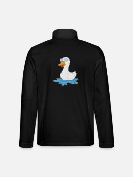 Lunettes de canard - Veste en tissu softshell Unisexe - noir