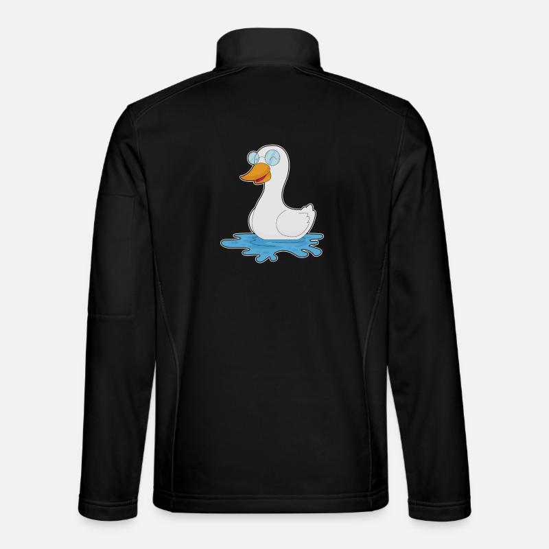 Duck Glasses - Unisex Softshell Jacket - black