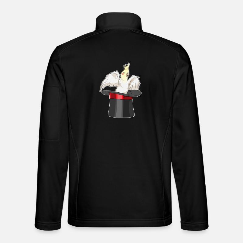 Parrot Wizard Cylindre - Veste en tissu softshell Unisexe - noir