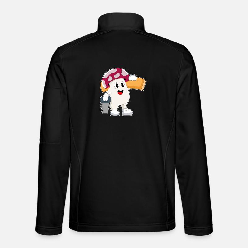 Pilz Handwerker Säge - Unisex Softshelljacke - Schwarz