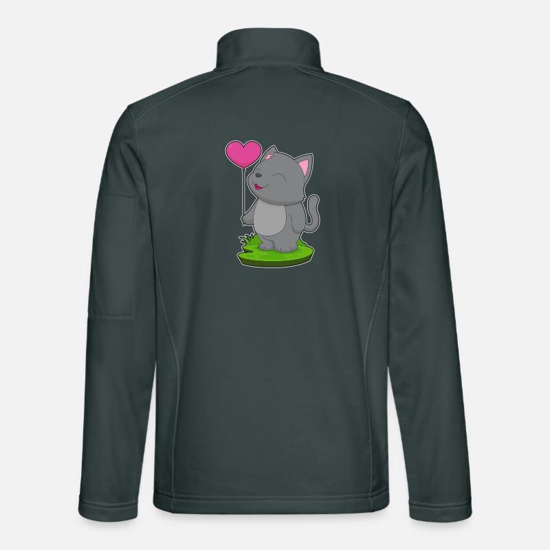 Ballon Chat Veste en tissu softshell Unisexe