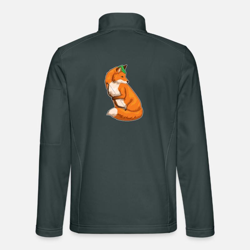 Fuchs Bogenschütze Bogen Unisex Softshelljacke