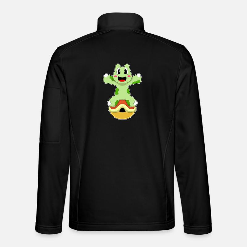 Turtle without shell - Unisex Softshell Jacket - black