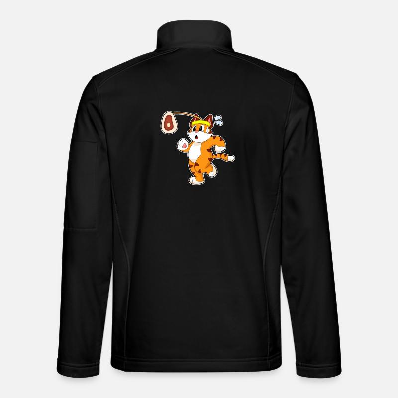 Tiger Meat - Unisex Softshell Jacket - black