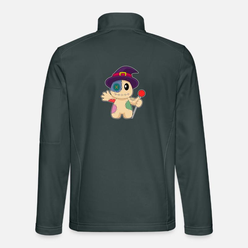 Voodoo Puppe Halloween Unisex Softshelljacke