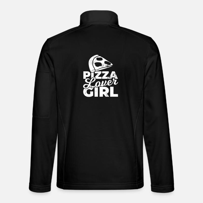 Pizza Girl - Unisex Softshell Jacket - black
