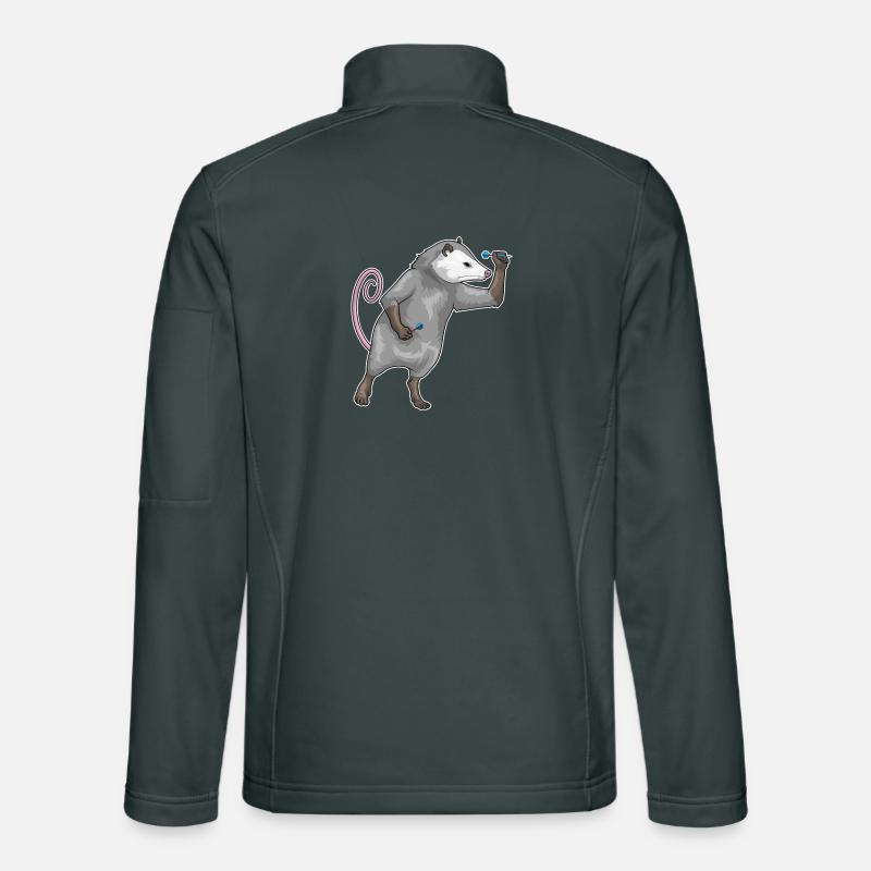 Fléchette Marsupiale Fléchette Fléchette Veste en tissu softshell Unisexe