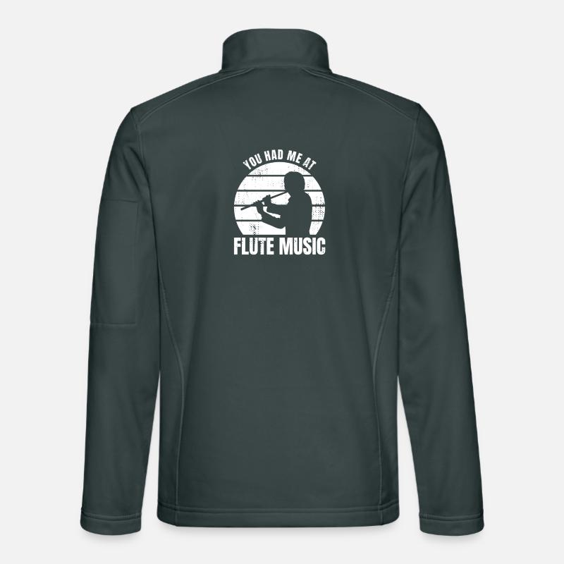 Citation de joueur de flûte Veste en tissu softshell Unisexe