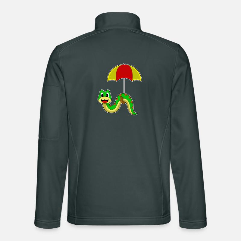 Snake Umbrella Unisex Softshell Jacket