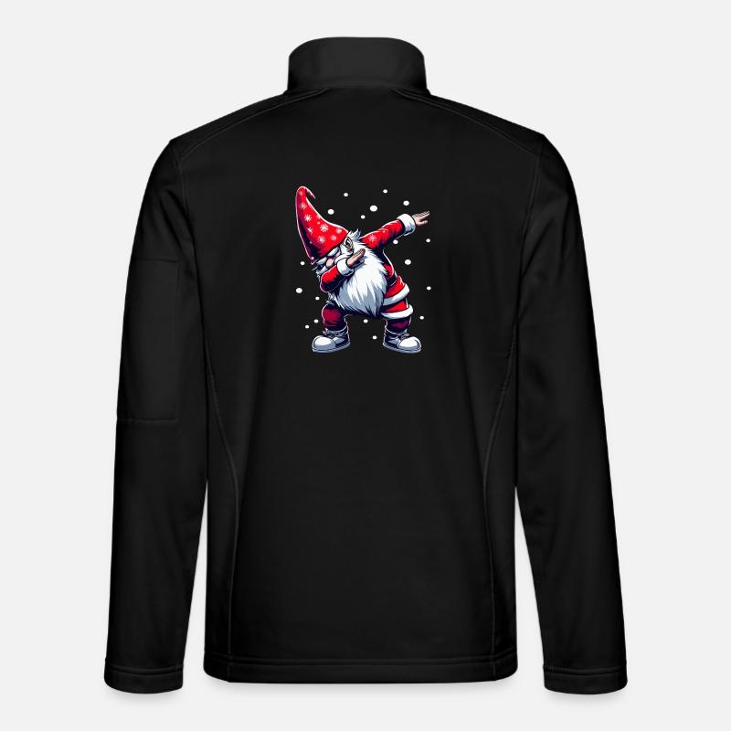 Dabbing Weihnachtsmann Dab Nikolaus - Unisex Softshelljacke - Schwarz