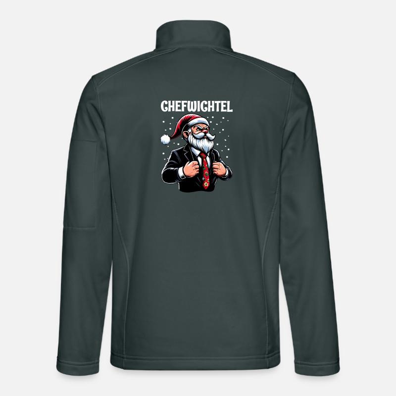 Chefwichtel Weihnachts Gnome Unisex Softshelljacke