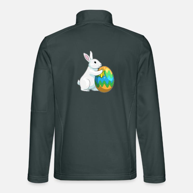 Nettoyage de Pâques Bunny Veste en tissu softshell Unisexe