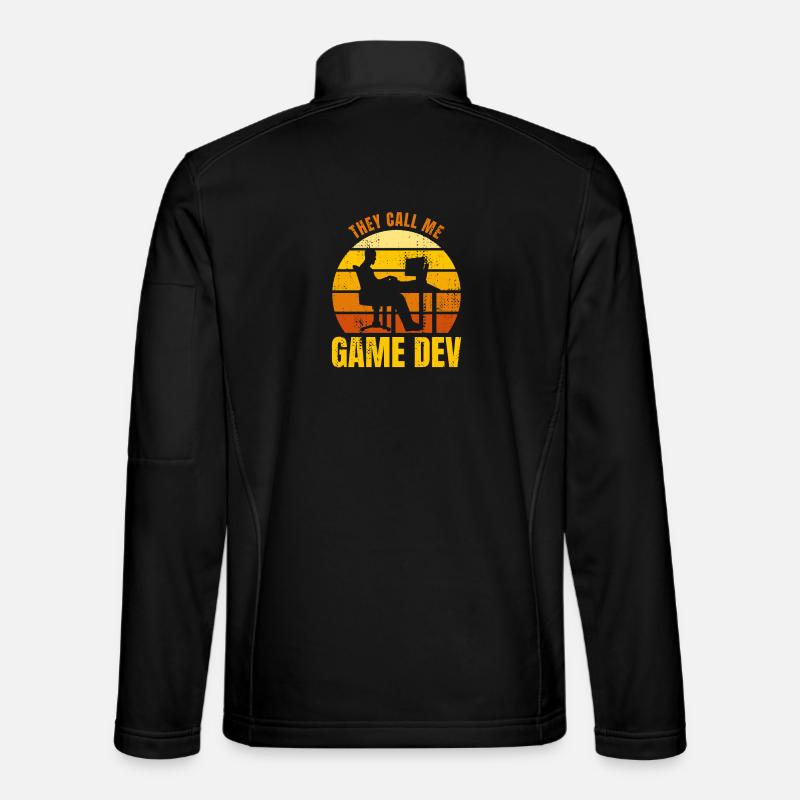 Video Games Developer - Unisex Softshell Jacket - black