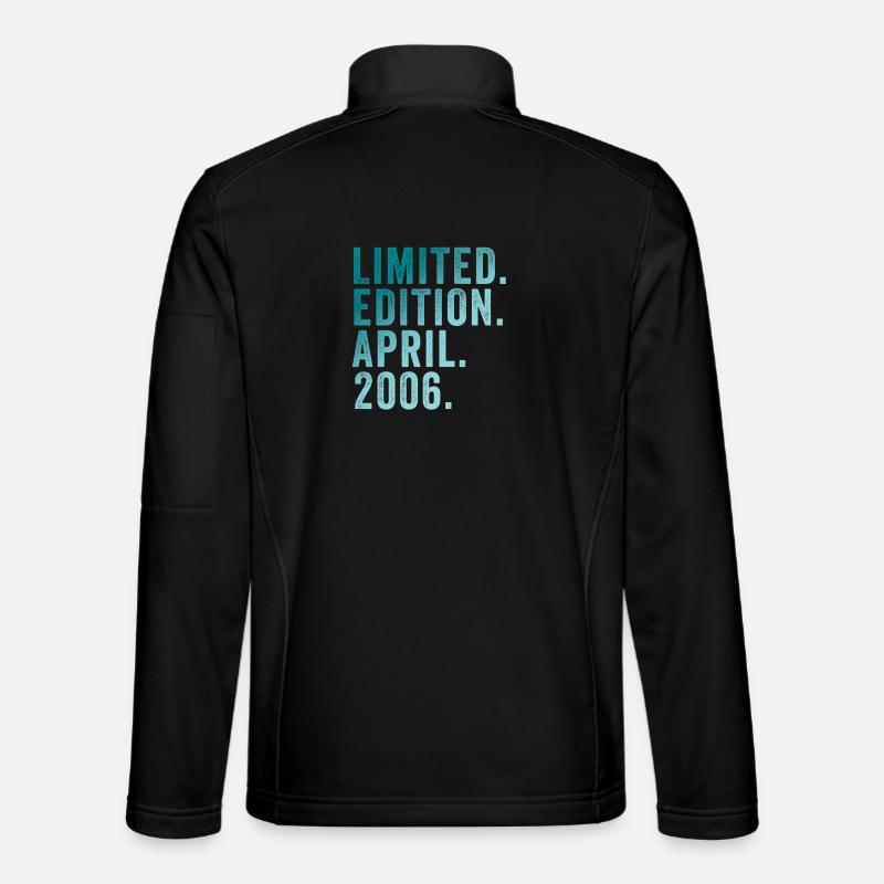 limitierte Auflage zum 18. Geburtstag April 2006 Unisex Softshelljacke