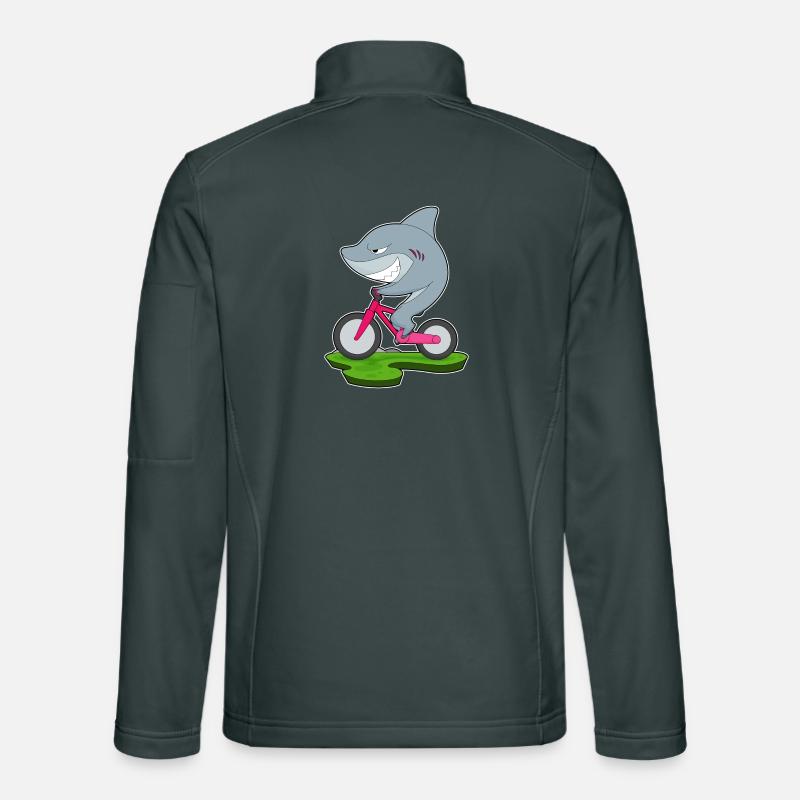 Vélo Shark Veste en tissu softshell Unisexe